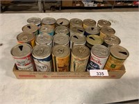 (24) Assorted Beer Cans