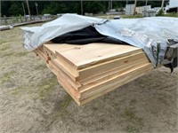 312 LF of 13/16x10 Pine Boards