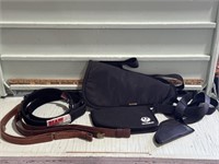 HOLSTERS, BELTS, PISTOL CASE, LEATHER SLINGS