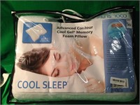 ADVANCED CONTOUR COOL GEL MEMORY FOAM PILLOW