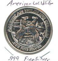 American Wildlife .999 Fine Silver