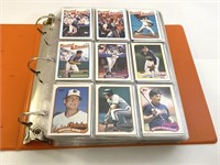 1989 Topps Baseball Complete Set in Pages & Album