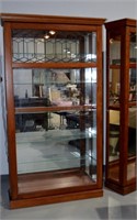 Large Pulaski Sliding Front Door Display Cabinet