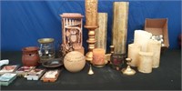 Box Candle Holders, Wax Warmers, Candles, Snuffer