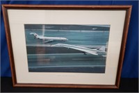 Photo of the Concorde Landing @ Miami 20.5" x 15"