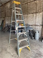 8’ Werner Fiberglass Ladder