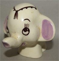 Vtg Shawnee (?) Pottery Circus Baby Elephant Fig