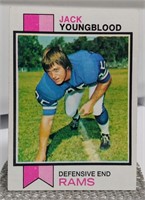 1973 TOPPS JACK YOUNGBLOOD RC ROOKIE #343