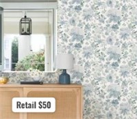 Allen + Roth 30.75 sq.ft. Vinyl Stick Wallpaper