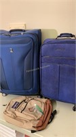 Rolling Suitcases & JanSport Backpack