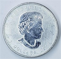 2014 Canada 1 1/2 oz .999 Silver Coin