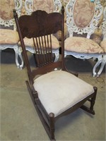 Rocking Chair Pressed Back