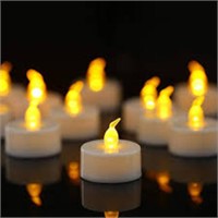 NEW! 24 Pack Flameless LED Tea Lights Candles