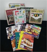 Group of cookbooks