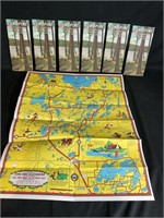 Long-Pine Minnesota Playground Highway Map