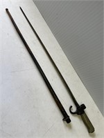 Spear Bayonet - scabbard slightly bent- still fits