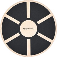 Amazon Basics Wood Balance Board Black