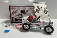 Lennox 1920’s Pedal Car Racer Collectible Bank 7”