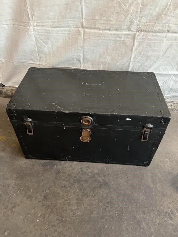 Large Vintage Steam Trunk