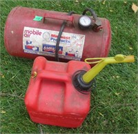 Gas can, portable air tank