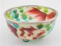 Inaba Plique A Jour Crystallized Cloisonne Bowl