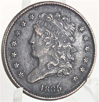 Nice 1835 U.S. Classic Head Half Cent VF