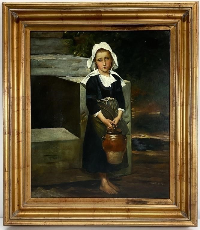 The Water Carrier Reproduction Oil Painting