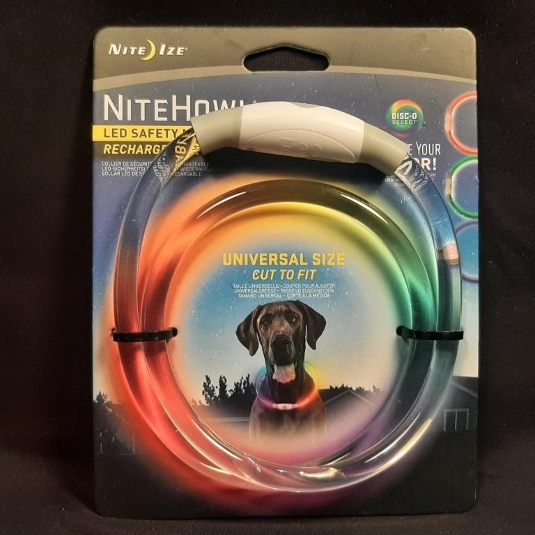 Nitehowl LED Pet Safety Necklace