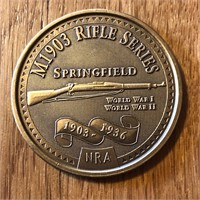 NRA M1903 Rifle Series Springfield Coin