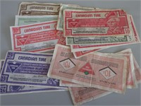 Vintage Lot Of Canadian Tire Money