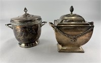 Silver Plated Vintage Ice Bucket/Décor Piece