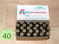 22LR Remington Rnds 50ct