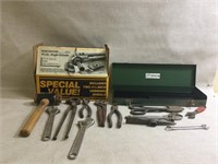 Wrenches, Cutters, Tool Boxes
