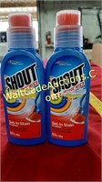 Shout Set in Stain Remover lot of 2 - 8.7oz