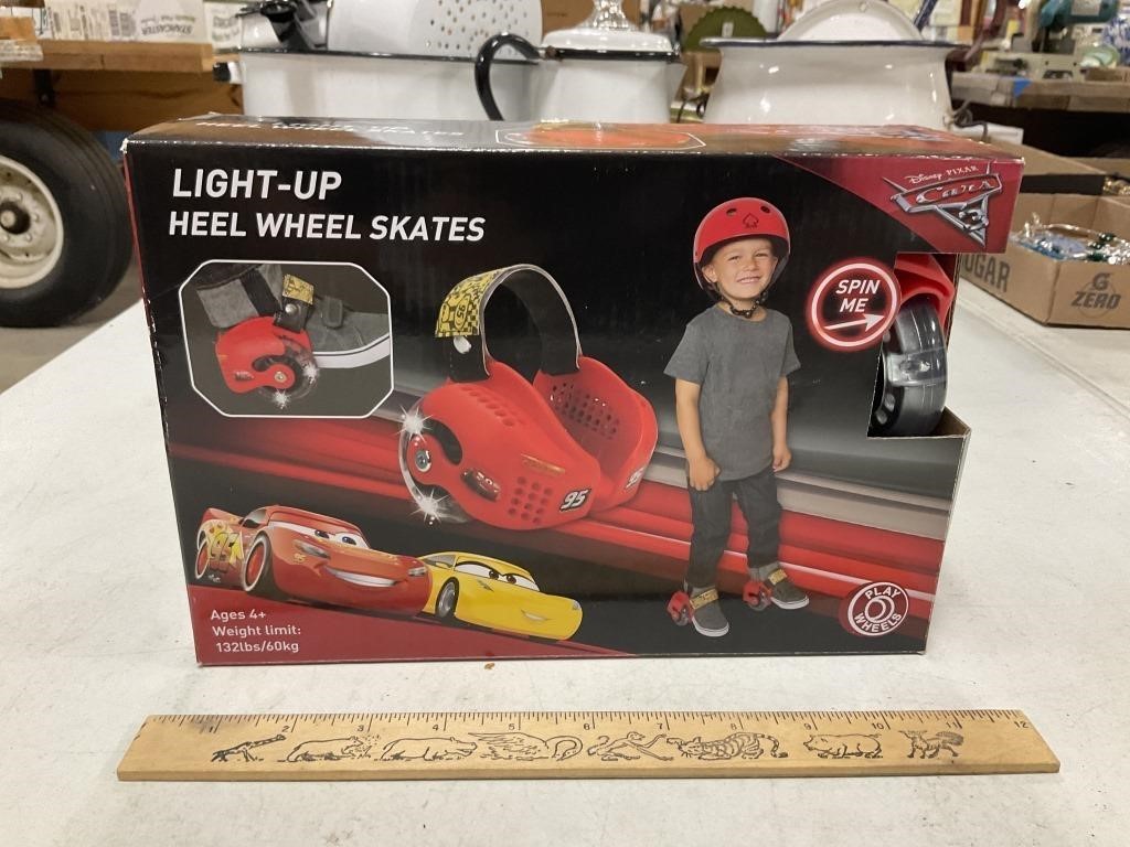 NIB Disney Cars Heel Wheel Skates