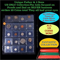 Unique Father & 2 Sons US ONLY Collection,The kids