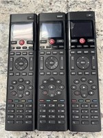 Three Connect 4 Model C4 SR260 Remotes 8.4in L