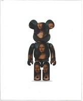Bearbrick - Fine Art Giclee 8 x 10" - Vinci Mona