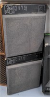 Pair of EV Sentry 505 studio monitors 26"x19"x19"