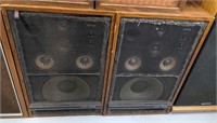 Pair of pioneer CS-811 house speakers 11"x16"x25"