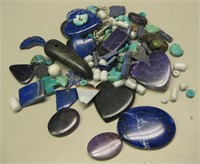 560 Carat of Lapis & Other Cabochon Stones