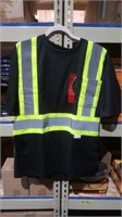 2×$10 size S safety t-shirt