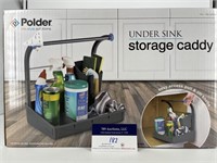 Polder under sink storage caddy