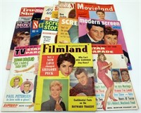 (14) 1950's & 1960's Movie-Television Magazines