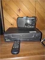 SV 2000 VHS  & Emerson Transistor Radio