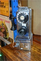 Vintage original payphone,