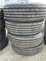 Ste of 4 Firestone Transforce HT tires