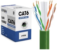 1000FT CAT6 550MHZ UTP GREEN  NETWORK CABLE