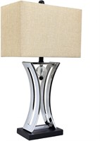 Elegant Hourglass Shape Pendulum Table Lamp