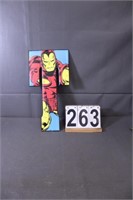 Metal Marvel Sign 9" X 18"  Iron Man